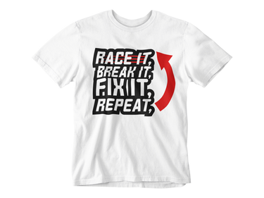 Camiseta Race It Breack It Fix It